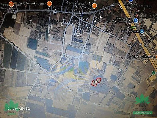 Menemen Türkeli'de Kadastral Yola Yakın 3.680 m² Satılık Tarla - küçük resim 35
