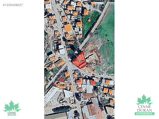 Kaklıç'ta Yola Cepheli Köşe Parsel 820 m² Satılık Arsa - küçük resim 32
