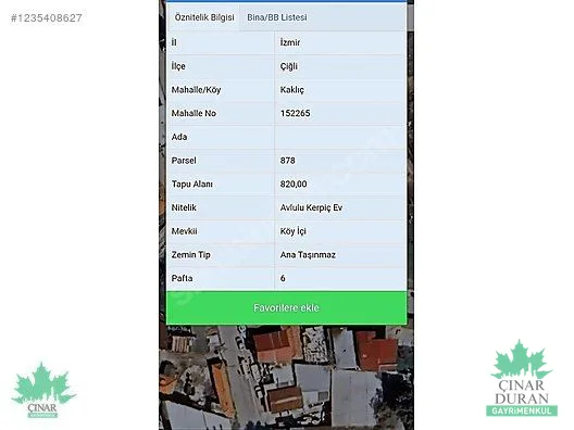 Kaklıç'ta Yola Cepheli Köşe Parsel 820 m² Satılık Arsa - küçük resim 33