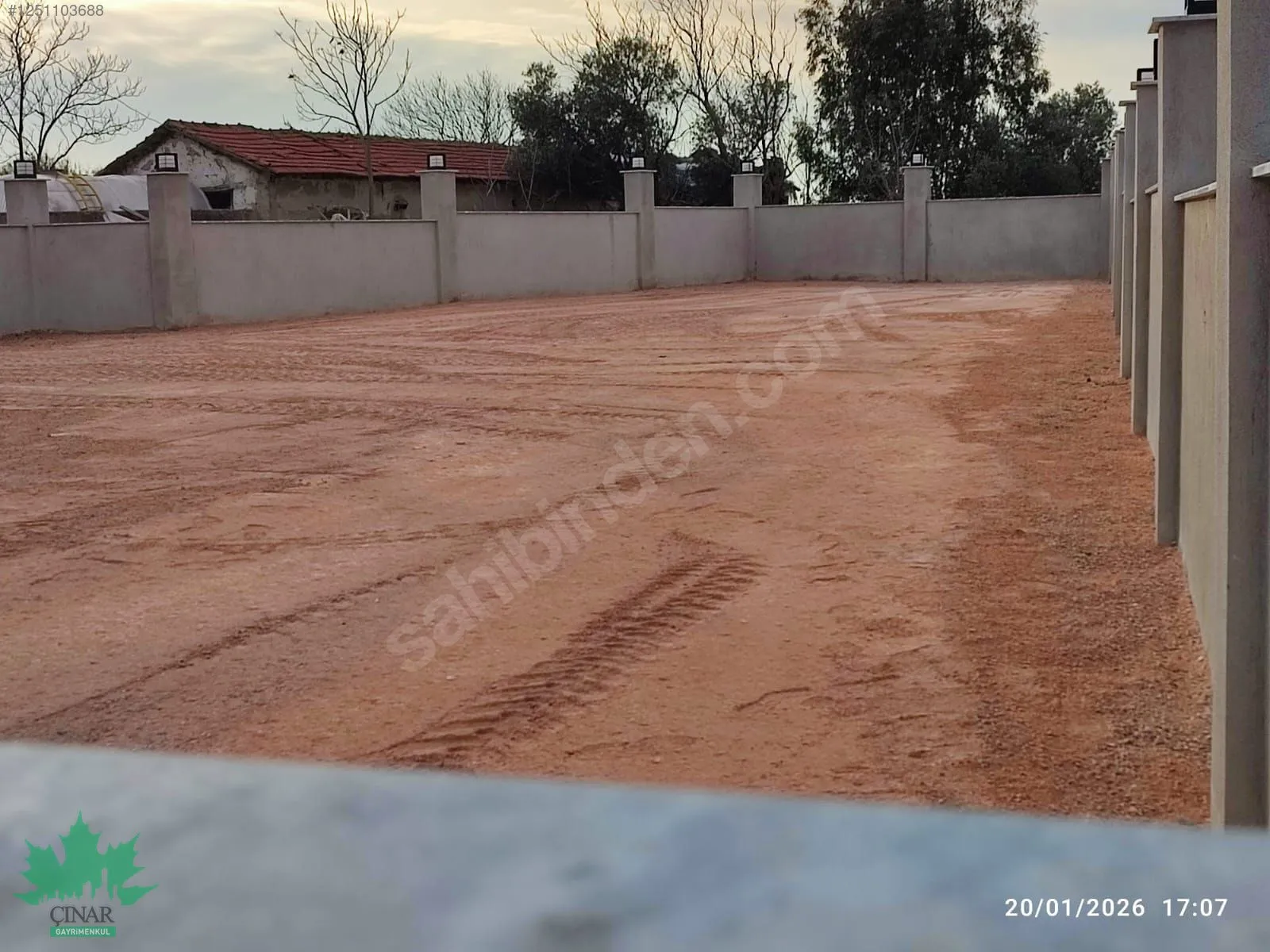 Kaklıç'ta Müstakil Evli, Bahçeli 550 m² Arsa - küçük resim 6