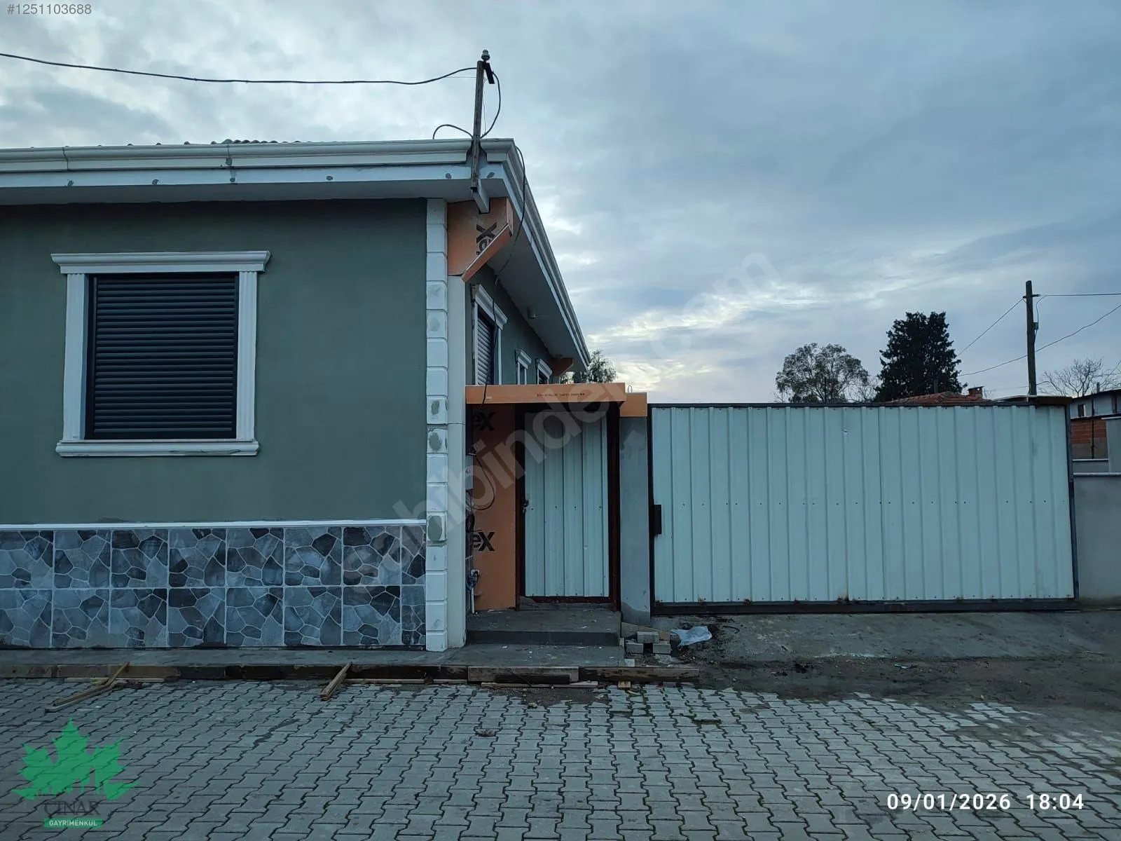 Kaklıç'ta Müstakil Evli, Bahçeli 550 m² Arsa - küçük resim 7