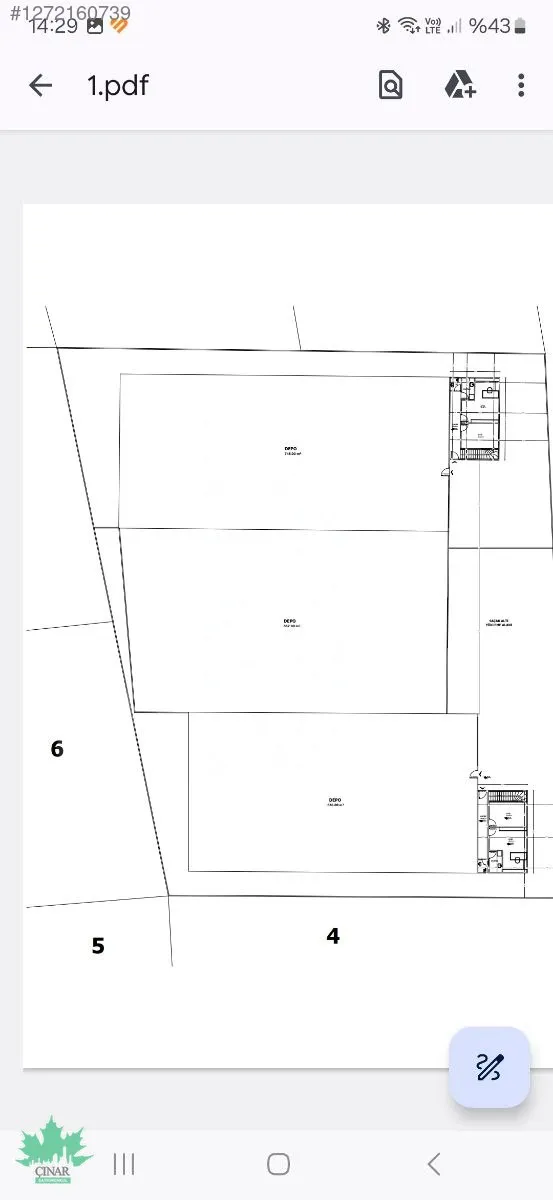 Sasalı'da 3.556 m² Arsa Üzerinde Satılık Fabrika - küçük resim 10