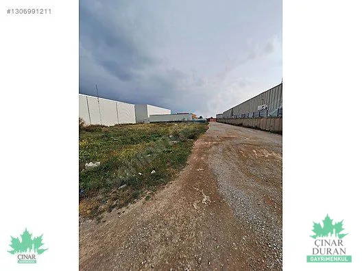 Sasalı'da Sanayi İmarlı 1.009 m² Satılık Arsa - küçük resim 2